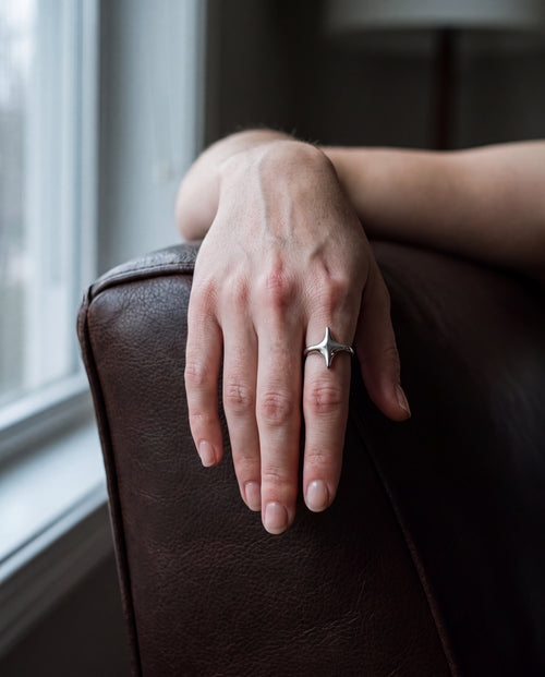 Nova Ring Silber